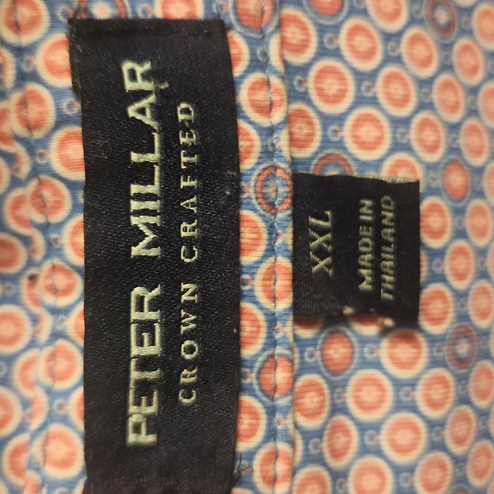 Peter Millar Patterned Polo - image 3